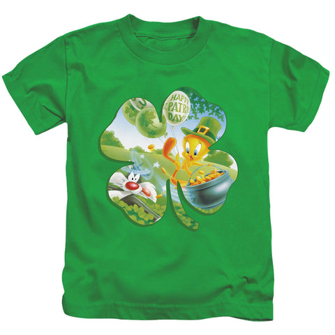Looney Tunes/tweety Shamrock-s/s Juvenile 18/1-kelly Green