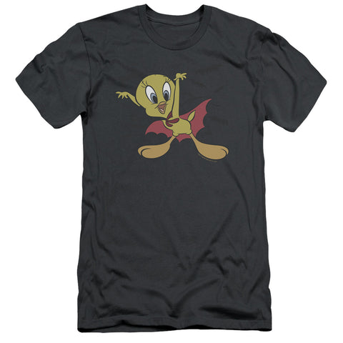 Looney Tunes/vampire Tweety-s/s Adult 30/1-charcoal