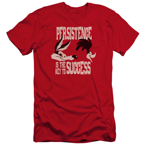 Looney Tunes/persistence-hbo S/s Adult 30/1-red