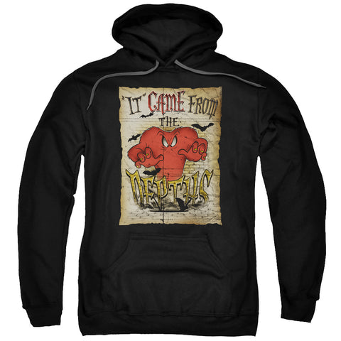 Looney Tunes/the Depths-adult Pull-over Hoodie-black
