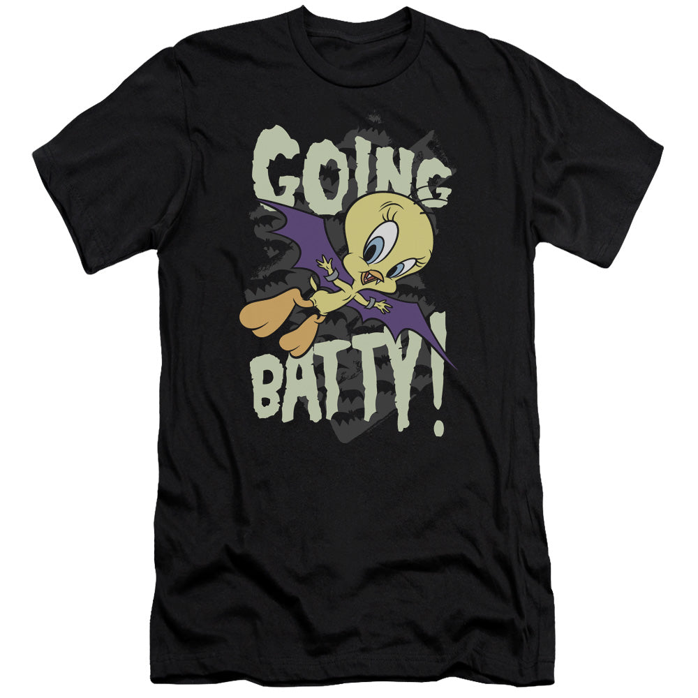 Looney Tunes/going Batty-hbo S/s Adult 30/1-black