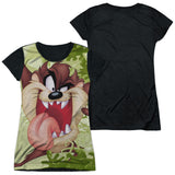 Junior Cap Sleeve 100% Poly Black Back