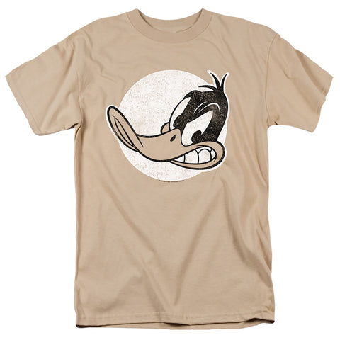 Looney Tunes/daffy Vintage Badge-s/s Adult 18/1-sand
