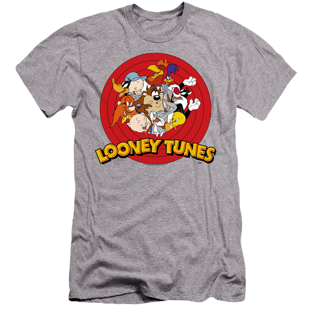 Looney Tunes/group-hbo S/s Adult 30/1-athletic Heather