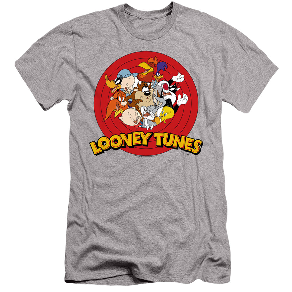 Looney Tunes/group-s/s Adult 30/1-athletic Heather