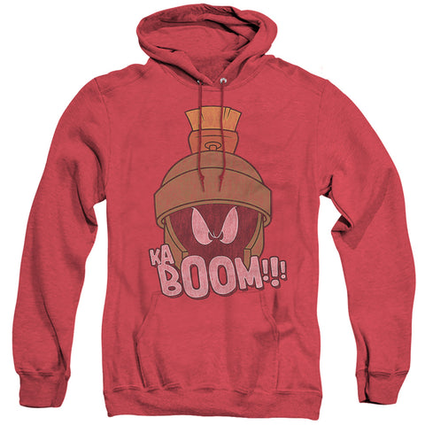 Looney Tunes/kaboom-adult Heather Hoodie-red
