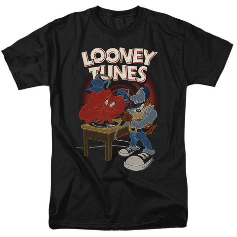 Looney Tunes/dj Looney Tunes-s/s Adult 18/1-black