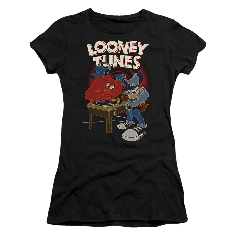 Looney Tunes/dj Looney Tunes-s/s Junior Sheer-black