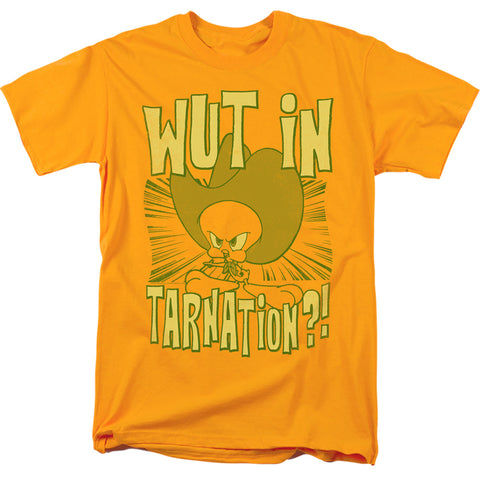 Looney Tunes/wut In Tarnation-s/s Adult 18/1-gold