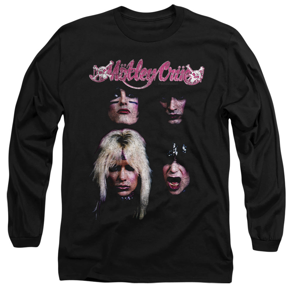 Motley Crue/the Crue-l/s Adult 18/1-black