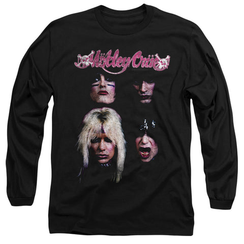 Motley Crue/the Crue-l/s Adult 18/1-black