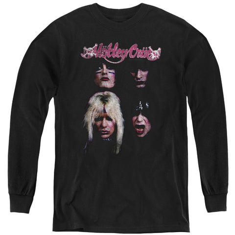 Motley Crue/the Crue-youth Long Sleeve-black-sm