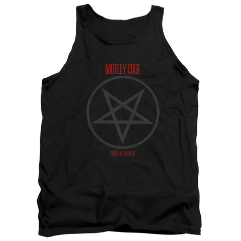 Motley Crue/shout At The Devil-adult Tank-black