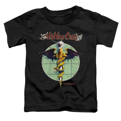 Motley Crue/dr Feelgood-s/s Toddler Tee-black