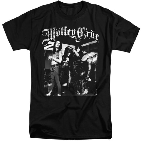 Motley Crue/band Photo-s/s Adult Tall 18/1-black-xl