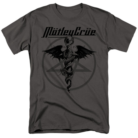 Motley Crue/dr Devil-s/s Adult 18/1-charcoal