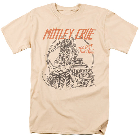 Motley Crue/too Fast For Love-s/s Adult 18/1-cream-sm