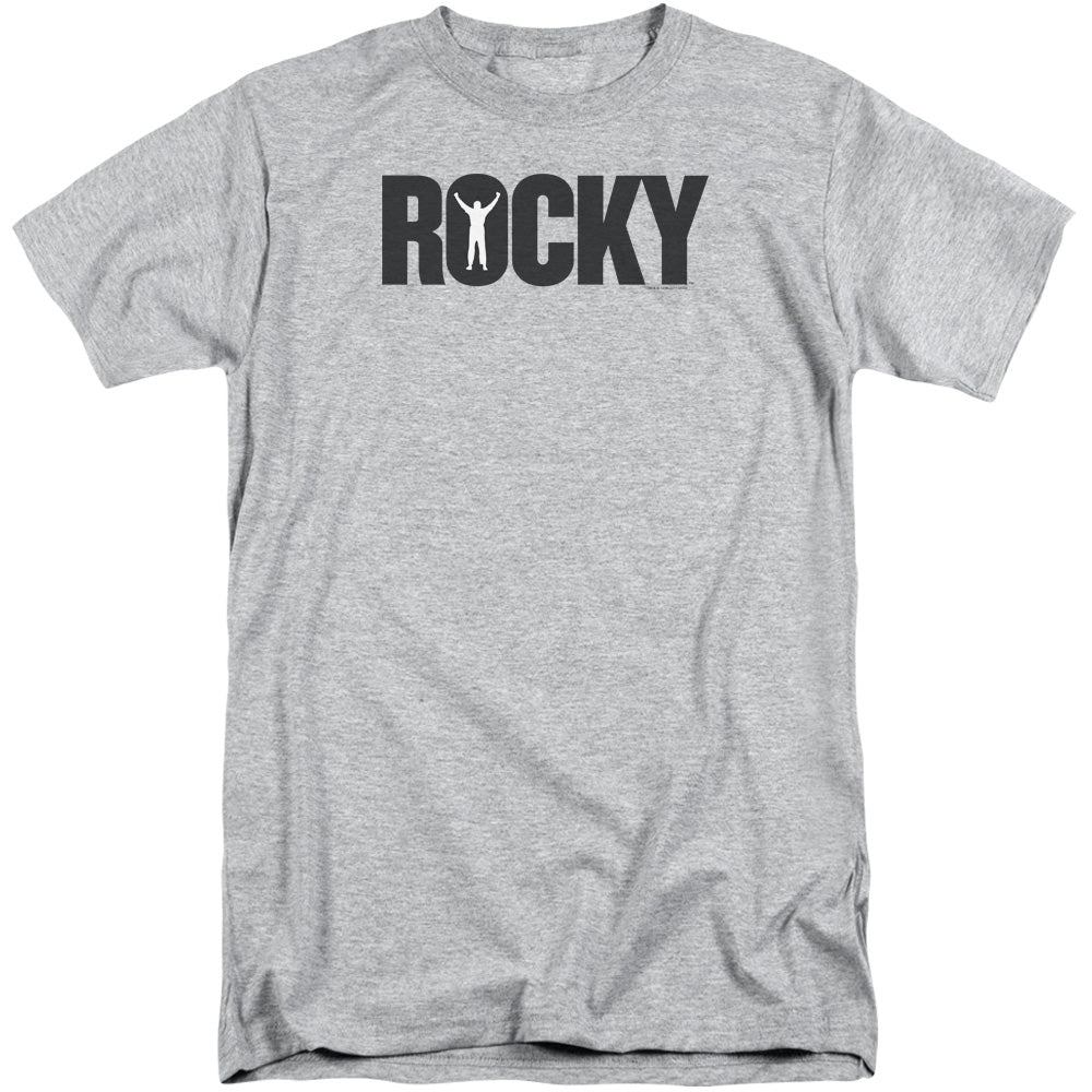Rocky/logo-s/s Adult Tall-athletic Heather