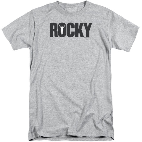 Rocky/logo-s/s Adult Tall-athletic Heather