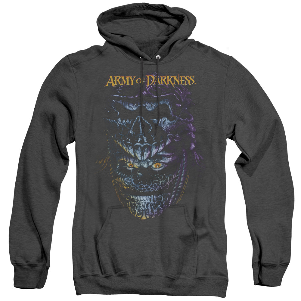 Army Of Darkness/evil Ash-adult Heather Hoodie-black