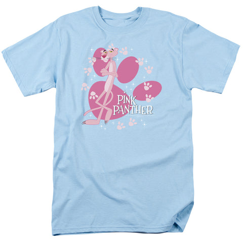 Pink Panther/walk All Over - S/s Adult 18/1 - Light Blue