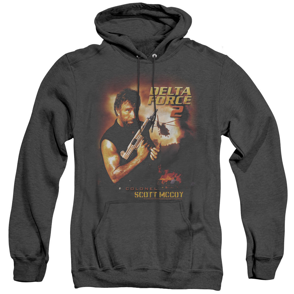 Delta Force/delta Force 2 Poster-adult Heather Hoodie-black