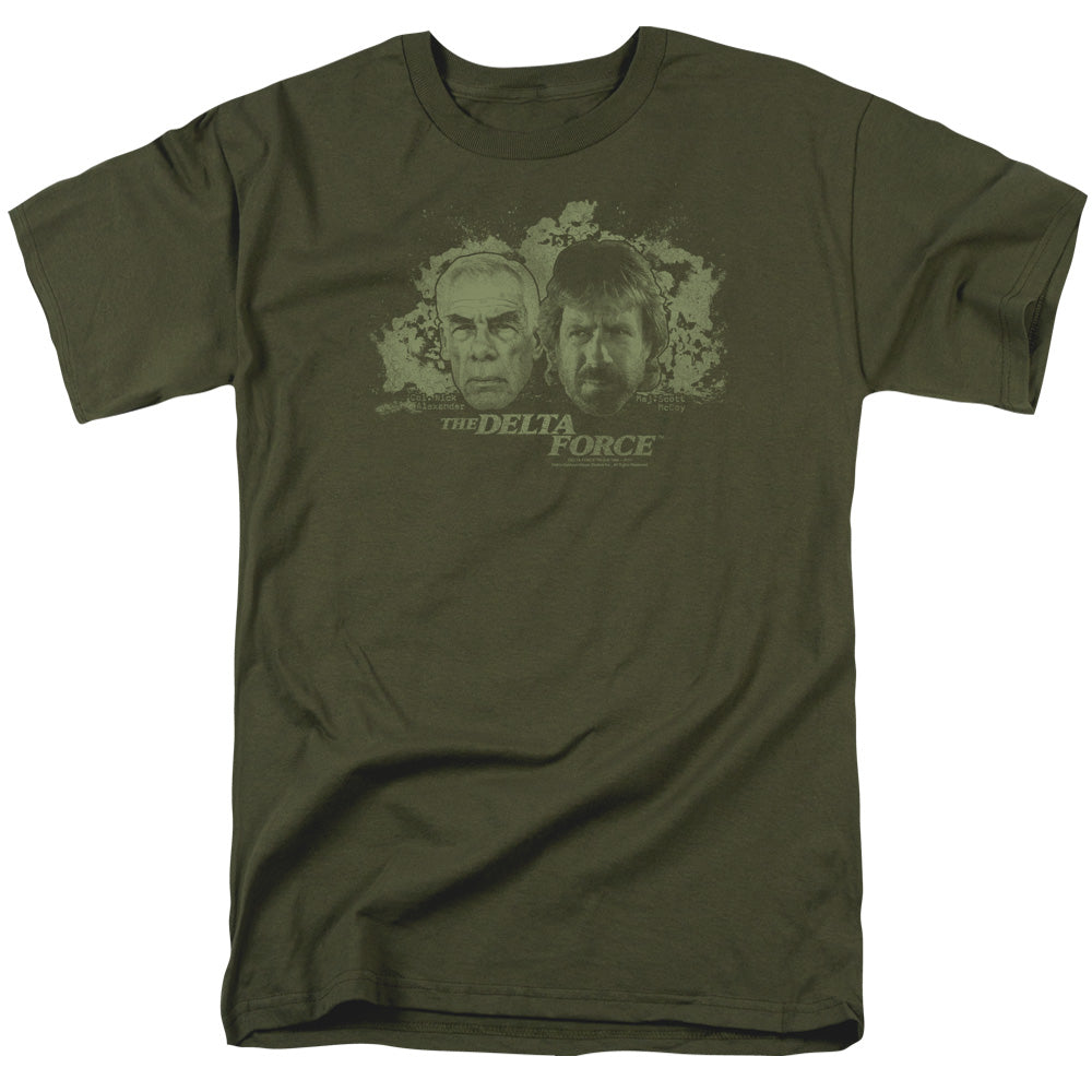 Delta Force/explosion - S/s Adult 18/1 - Military Green