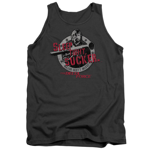 Delta Force/sleep Tight - Adult Tank - Charcoal