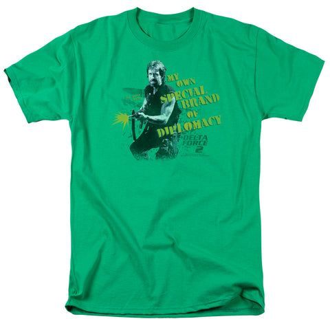 Delta Force 2/special Diplomacy - S/s Adult 18/1 - Kelly Green