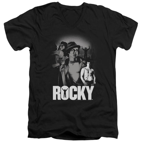 Adult Slim Fit V Neck