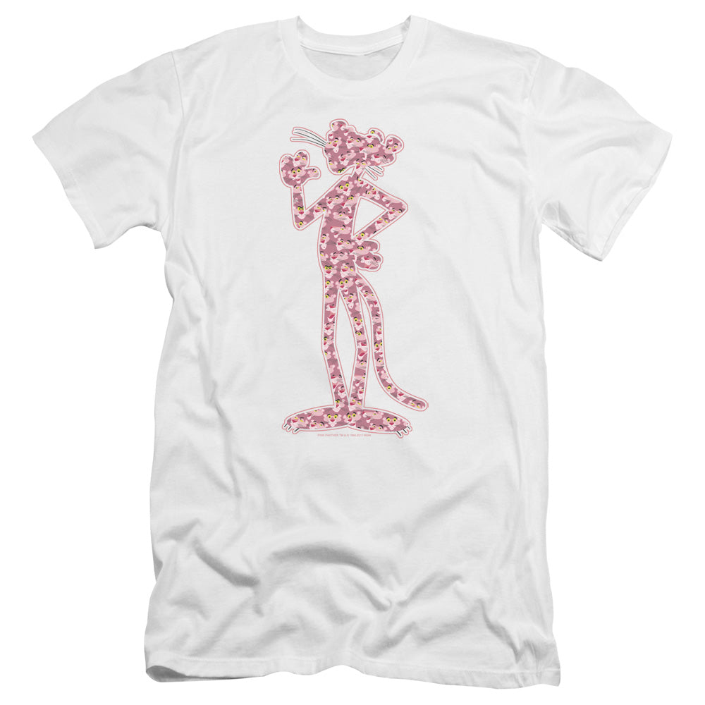 Pink Panther/heads-premuim Canvas Adult Slim Fit 30/1-white