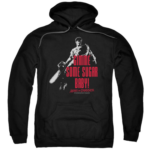 Army Of Darkness/sugar-adult Pull-over Hoodie-black