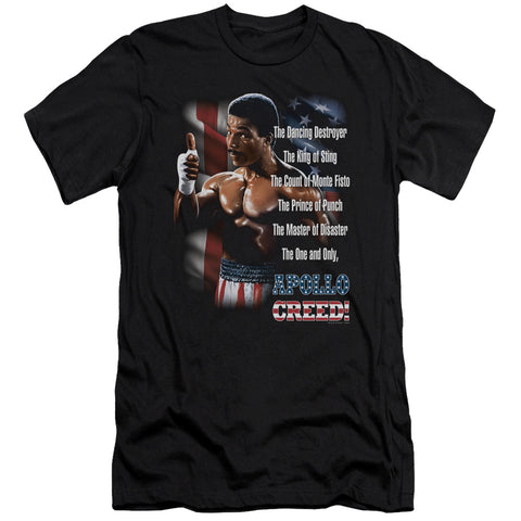 Rocky Ii/the One And Only-s/s Adult 30/1-black