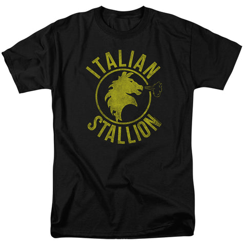 Rocky/italian Stallion Horse-s/s Adult 18/1-black