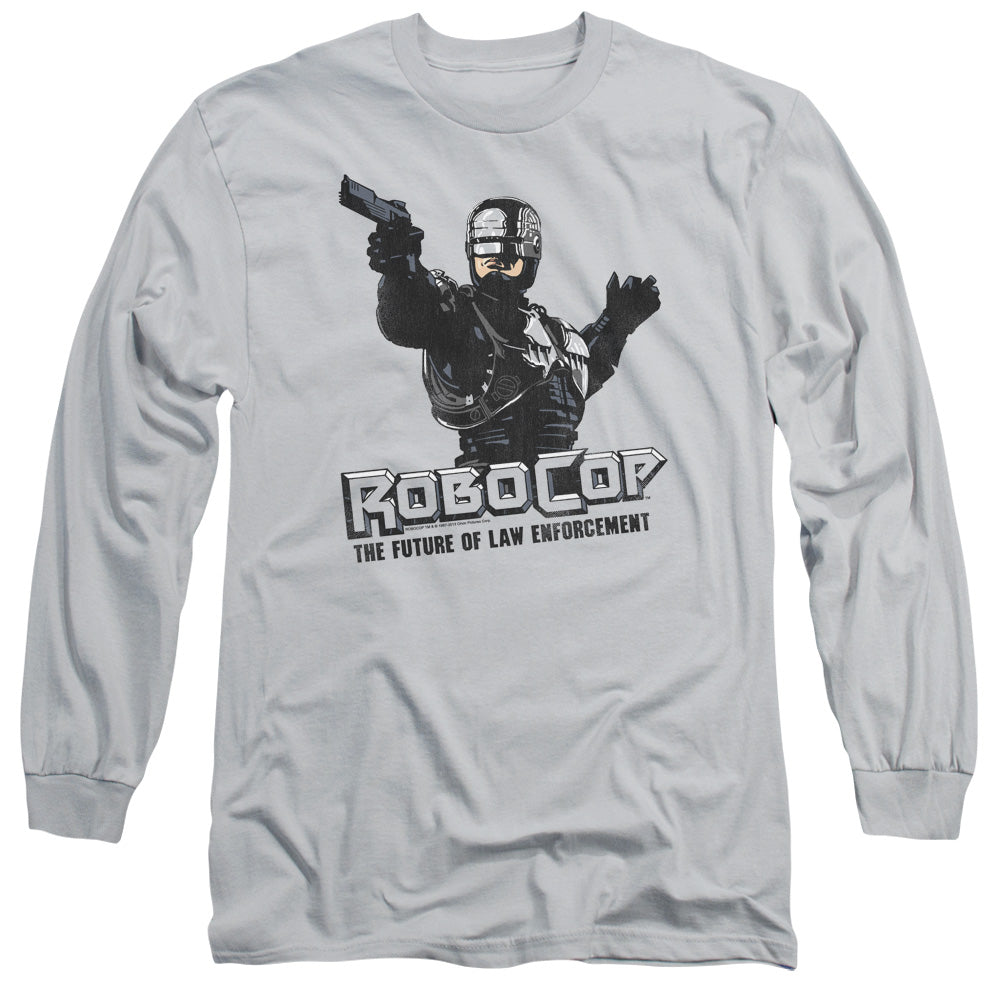 Robocop/future Of Law-l/s Adult 18/1-silver