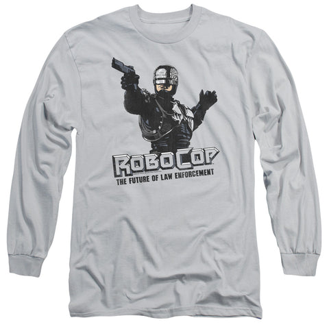Robocop/future Of Law-l/s Adult 18/1-silver