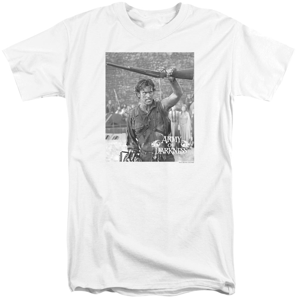 Army Of Darkness/boom-s/s Adult Tall-white