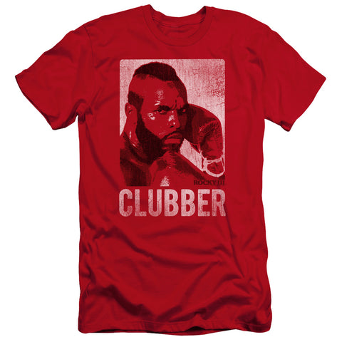 Rocky Iii/clubber Lang-premuim Canvas Adult Slim Fit 30/1-red