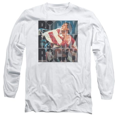 Rocky/chant-l/s Adult 18/1-white
