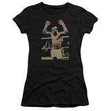Juniors Sheer Cap Sleeve