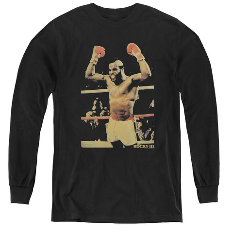 Rocky Iii/clubber-youth Long Sleeve Tee-black