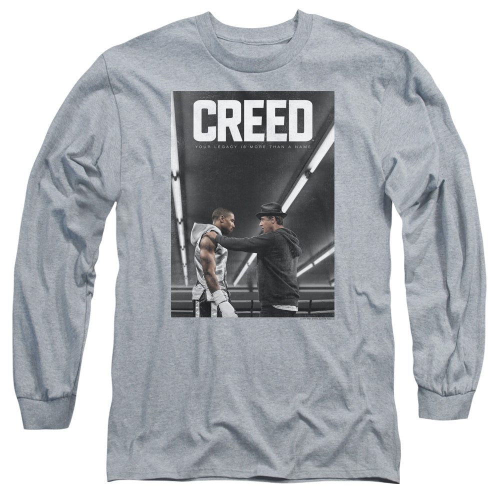 Creed/poster-l/s Adult 18/1-athletic Heather
