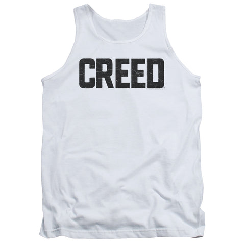 Creed/cracked Logo-adult Tank-white
