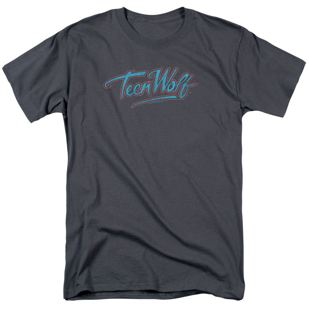 Teen Wolf/neon Logo-s/s Adult 18/1-charcoal