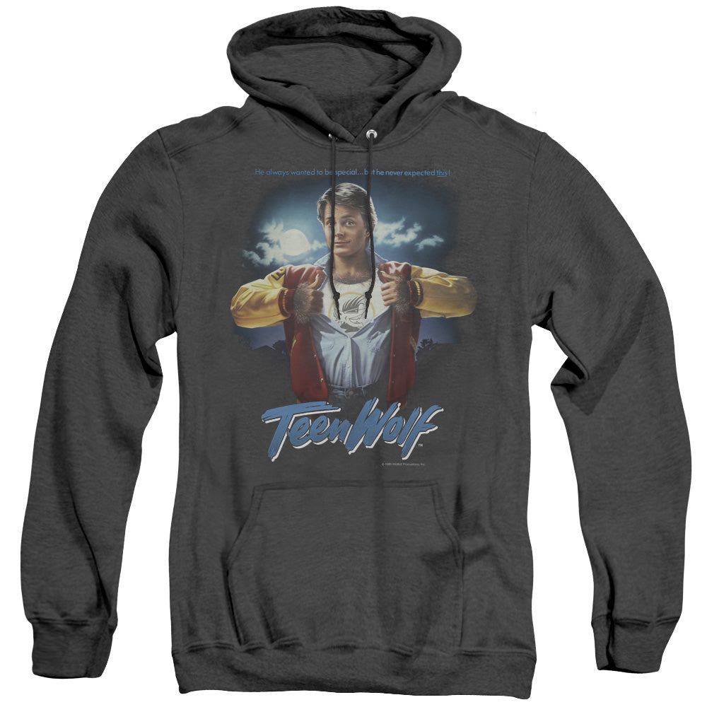 Teen Wolf/poster-adult Heather Hoodie-black