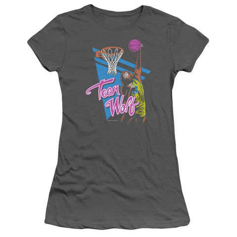 Juniors Sheer Cap Sleeve