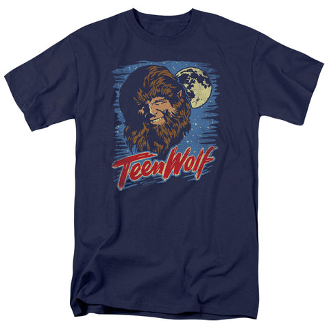Teen Wolf/moon Wolf-s/s Adult 18/1-navy