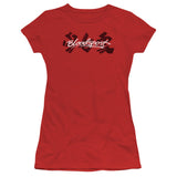 Juniors Sheer Cap Sleeve