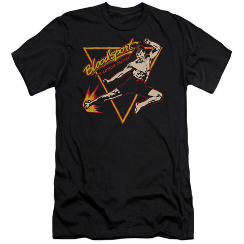 Bloodsport/action Packed-s/s Adult 30/1-black