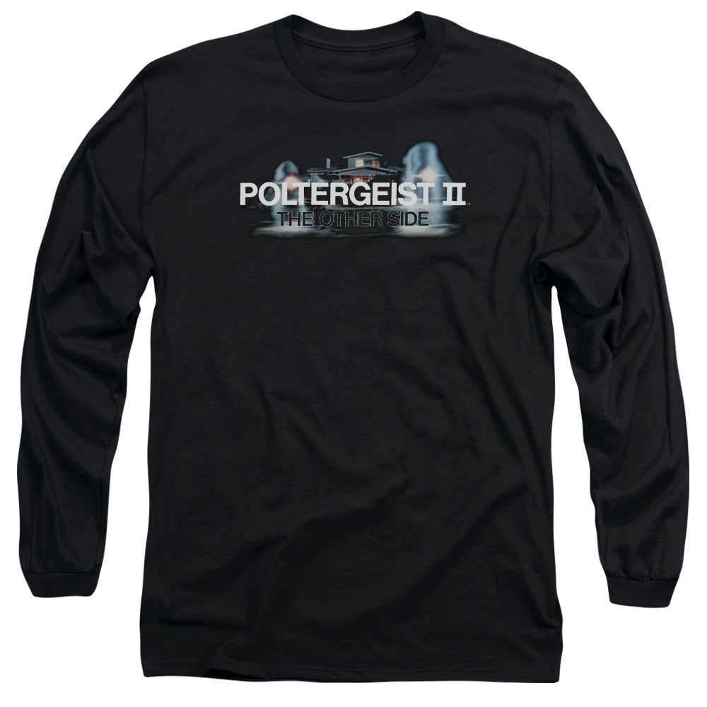 Poltergeist Ii/logo-l/s Adult 18/1-black